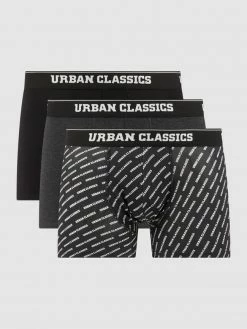 Bestes Angebot ? URBAN CLASSICS Trunks Mit Stretch-Anteil Im 3er-Pack - Schwarz ✨
