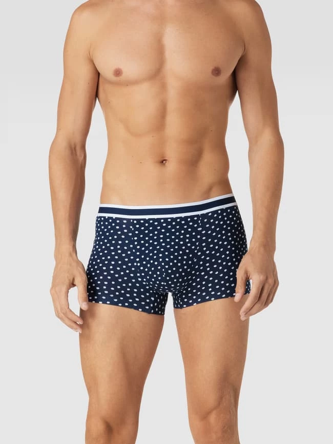 Bester Verkauf ✨ Mey Trunks Mit Allover-Muster Modell 'Townsville' - Dunkelblau ? 1 Bester Verkauf ✨ Mey Trunks Mit Allover-Muster Modell 'Townsville' - Dunkelblau ?