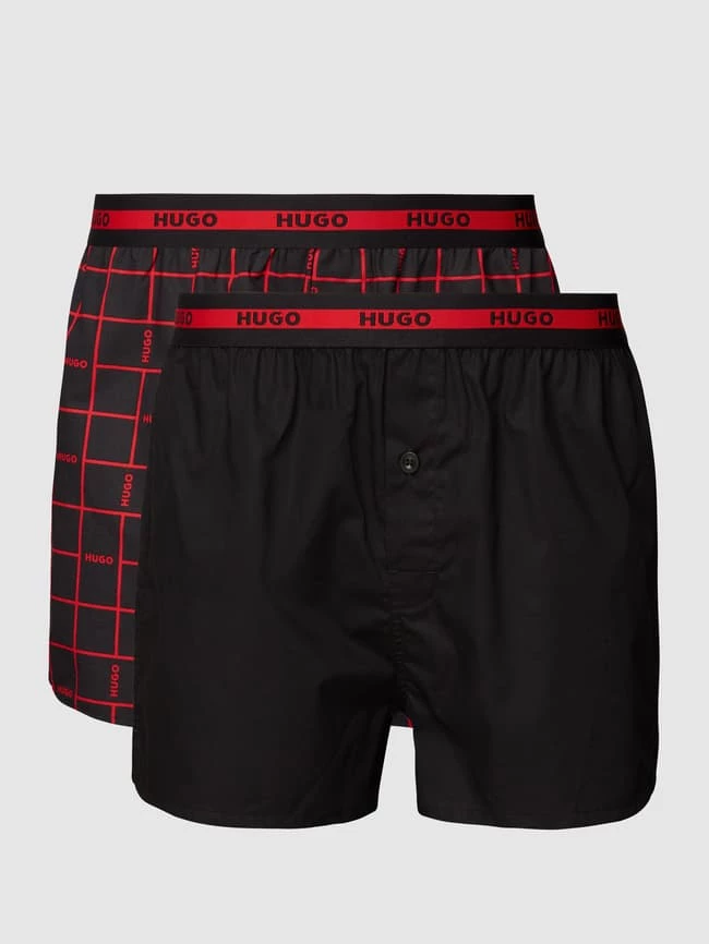 Aktion ⌛ HUGO Boxershorts Mit Logo-Bund Im 2er-Pack - Schwarz ⌛ 2 Aktion ⌛ HUGO Boxershorts Mit Logo-Bund Im 2er-Pack - Schwarz ⌛ – Bild 2