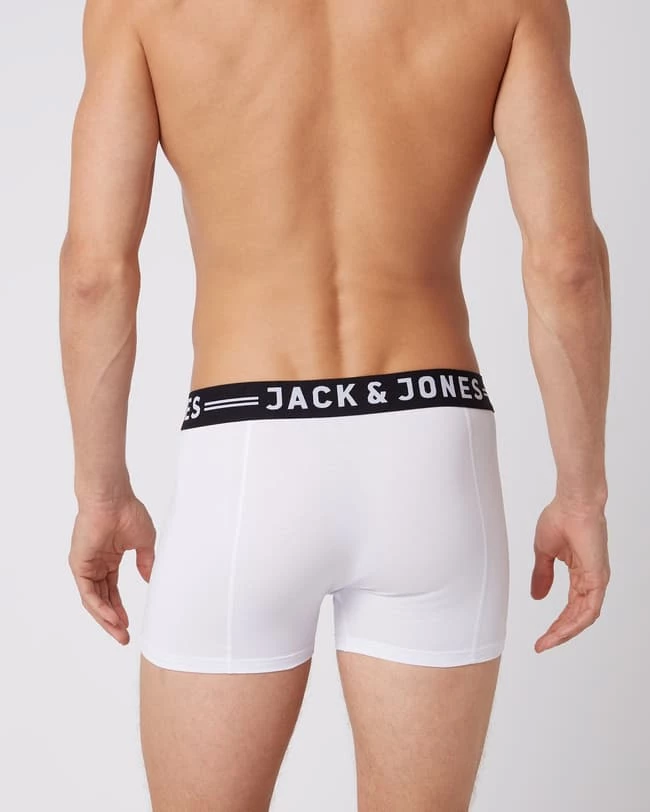 Großhandel ? Jack & Jones Trunks Mit Stretch-Anteil - Weiß ? 4 Großhandel ? Jack & Jones Trunks Mit Stretch-Anteil - Weiß ? – Bild 4