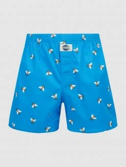 Aktion ❤️ Deal Boxershorts Aus Baumwolle - Royalblau ❤️
