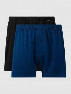 Am billigsten ❤️ Schiesser Boxershorts Aus Baumwolle Im 2er-Pack - ? Jeans Meliert ?