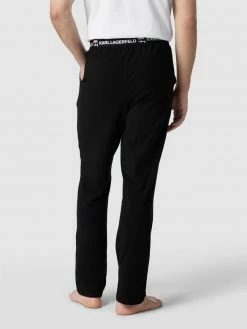 Billig ✔️ Karl Lagerfeld Pyjama-Hose Mit Elastischem Bund - Schwarz ? -Schiesser -Shop 6ha30dah9tb36di1aoskal2cap24cka86sr5ch236gr4qiaa6h23cjpi9l452ha66kp5adi59d156ca26p3jad1i60sjad1lcoo3ip1k6co36ohi75hm2ob461h6cd1lc8pj0dg