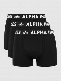 Bestes Angebot ? Alpha Industries Trunks Mit Stretch-Anteil Im 2er-Pack - Schwarz ✔️