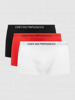 Besorgen ? Emporio Armani Trunks Mit Logo-Bund Im 3er-Pack - Schwarz ?