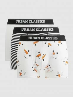 Bestes Angebot ? URBAN CLASSICS Trunks Im 3er-Pack - Weiß ?