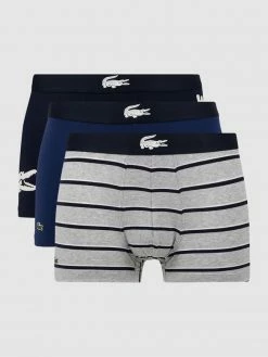 Coupon ? Lacoste Trunks Mit Stretch-Anteil Im 3er-Pack - Marineblau ?