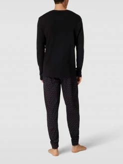 Brandneu ? BOSS Pyjama Mit Allover-Logo Modell 'Relax' - Schwarz ? -Schiesser -Shop 7524il1k8osl2ji98kp56i2965aj2la66sq5ak1l9crkgcib6h54gj9p6t83ccq1ah53agal952l2hik613mcd35c5gm4d3575ijip1k75h68e1m68o36d34ccpjgc9pc5imado