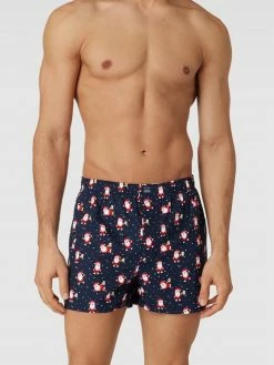 Top 10 ? Christian Berg Men Boxershorts Mit Allover-Muster - Dunkelblau ?