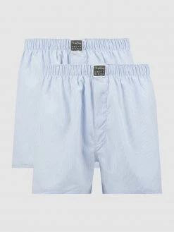 Brandneu ? Björn Borg Boxershorts Aus Baumwolle Im 2er-Pack - Hellblau ⭐
