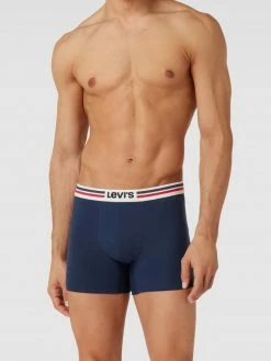 Beste Bewertungen von ? Levi's® Trunks Mit Logo-Bund Im 3er-Pack Modell 'Giftbox' - Dunkelblau ?