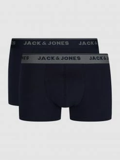 Bester Verkauf ✔️ Jack & Jones Trunks Im 2er-Pack - Blau ⌛