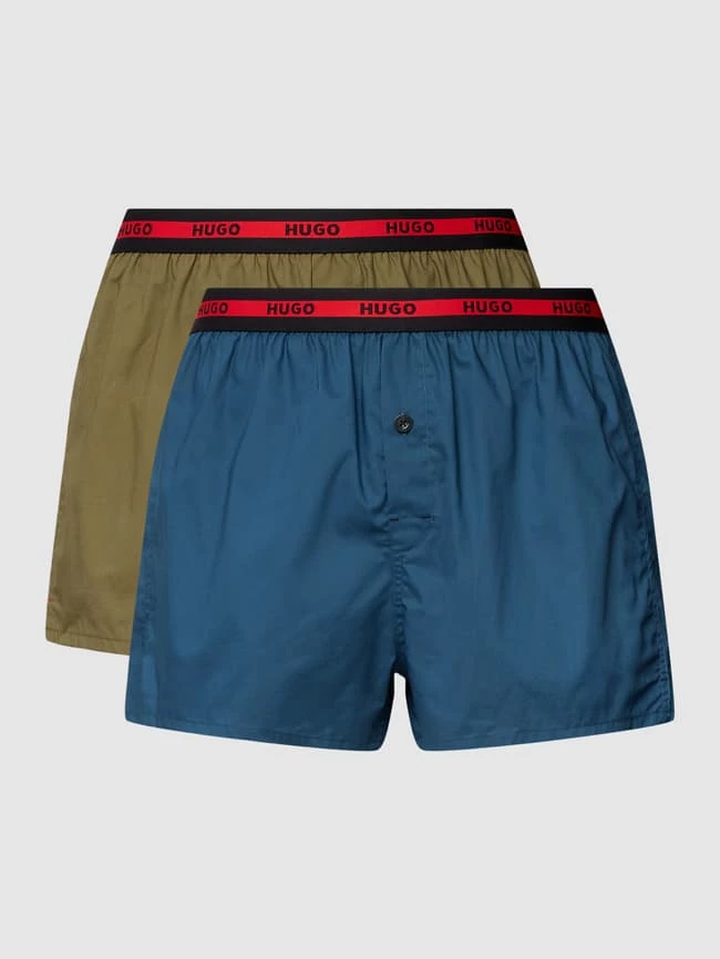 Aktion ? HUGO Boxershorts Mit Logo-Stitching Im 2er-Pack - Olivgrün ❤️ 2 Aktion ? HUGO Boxershorts Mit Logo-Stitching Im 2er-Pack - Olivgrün ❤️ – Bild 2