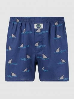 Brandneu ? Deal Boxershorts Aus Baumwolle - Dunkelblau ?