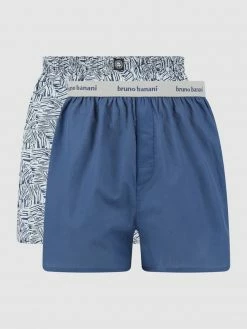 Bester Verkauf ? Bruno Banani Boxershorts Im 2er-Pack Modell 'Enthusiast' - Blau ⭐