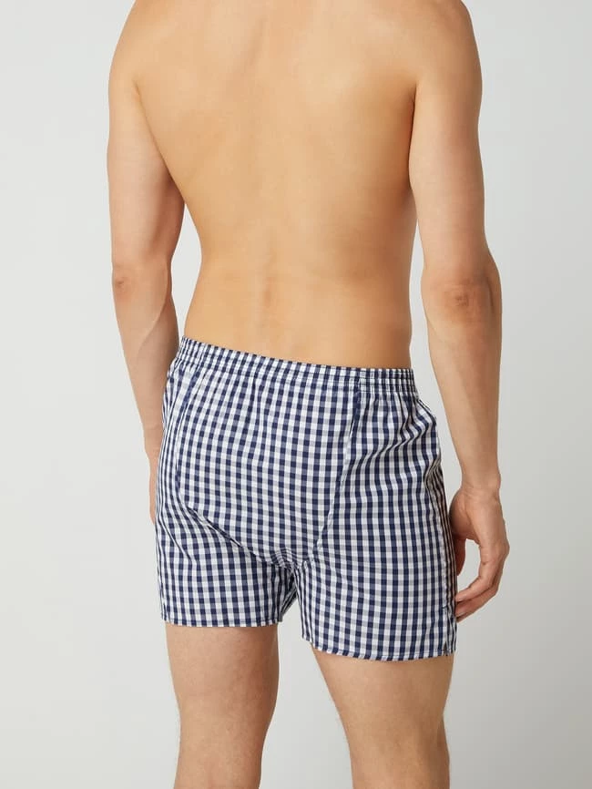 Auslauf ? Deal Boxershorts Aus Baumwolle Mit Karomuster - Dunkelblau ? 4 Auslauf ? Deal Boxershorts Aus Baumwolle Mit Karomuster - Dunkelblau ? – Bild 4