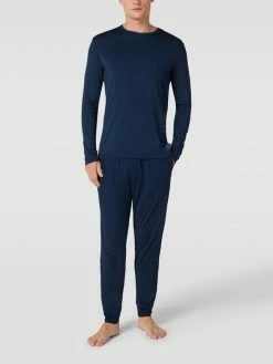 Schlussverkauf ✨ Calvin Klein Underwear Pyjama Mit Label-Patch - Marineblau ?