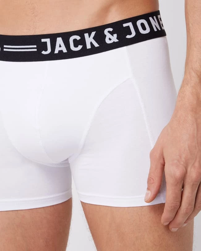 Großhandel ? Jack & Jones Trunks Mit Stretch-Anteil - Weiß ? 2 Großhandel ? Jack & Jones Trunks Mit Stretch-Anteil - Weiß ? – Bild 2