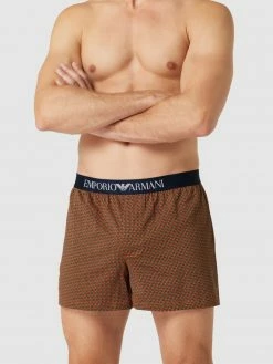 Bester Verkauf ⌛ Emporio Armani Boxershorts Mit Logo-Bund - Senfgelb ?