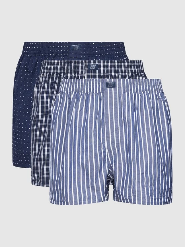 Brandneu ? MCNEAL Boxershorts Mit Allover-Muster Im 3er-Pack - Marineblau ? 2 Brandneu ? MCNEAL Boxershorts Mit Allover-Muster Im 3er-Pack - Marineblau ? – Bild 2