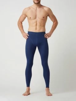 Rabatt ? Skiny Long Johns Aus Baumwolle - Blau ?
