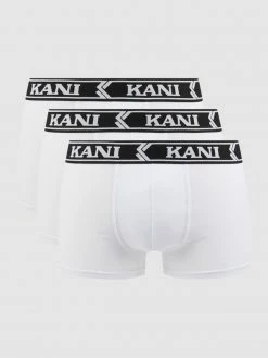 Brandneu ? KARL KANI Trunks Mit Stretch-Anteil Im 3er-Pack - Weiß ?