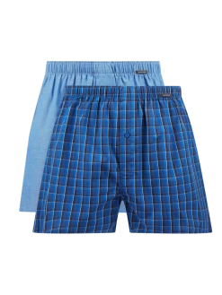 Budget ? Schiesser Boxershorts Aus Baumwolle Im 2er-Pack - Royalblau ?