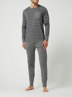 Coupon ✨ Jockey Pyjama Aus Baumwolle - Mittelgrau Meliert ❤️