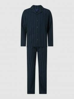 Auslauf ? Gant Pyjama Aus Baumwolle - Marineblau ?