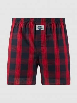 Beste Bewertungen von ? Deal Boxershorts Aus Baumwolle Mit Karomuster - Rot ?