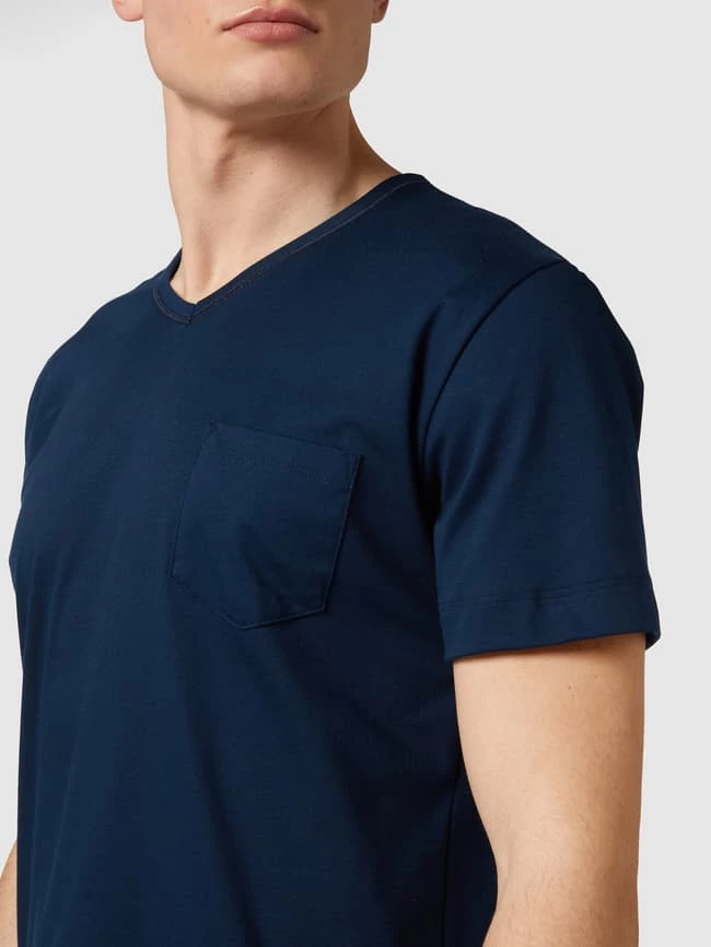 Angebote ? Mey Regular Fit Pyjama Aus Baumwolle - Dunkelblau ? 3 Angebote ? Mey Regular Fit Pyjama Aus Baumwolle - Dunkelblau ? – Bild 3