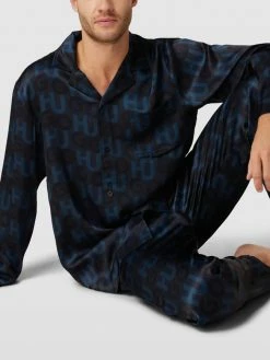 Großhandel ❤️ HUGO Pyjama Mit Allover-Logo Modell 'Monogram' - Dunkelblau ? -Schiesser -Shop 9oo5cgqi94ol6j1g69a52jia8t4kqe1m6d7koj1g75akqi1oa124aihk6l0jcc2h6934sca19crj6l9h8go30o9j60o38cb664pjae9k6ssjgeb36co3cp1lc8p36dr668o3eog