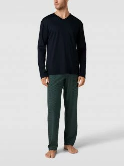 Besorgen ? Calida Pyjama Aus Reiner Baumwolle - Dunkelblau ?