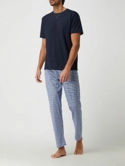 Neu ? Mey Pyjama-Hose Mit Karomuster - Hellblau ✔️