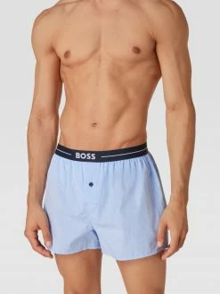 Brandneu ? BOSS Boxershorts Mit Label-Detail Im 2er-Pack - Hellblau ?