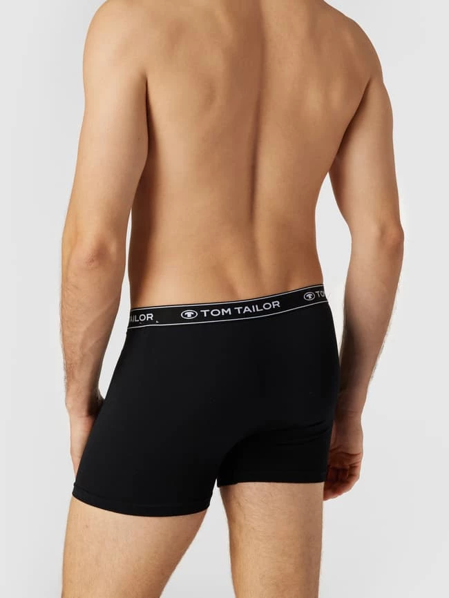 Auslauf ? Tom Tailor Trunks Mit Label-Schriftzug Im 3er-Pack - Schwarz ? 4 Auslauf ? Tom Tailor Trunks Mit Label-Schriftzug Im 3er-Pack - Schwarz ? – Bild 4