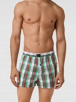Am billigsten ? Tommy Hilfiger Boxershorts Mit Label-Stitching Im 2er-Pack Modell 'Woven' - Rot ?