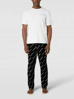Budget ? Karl Lagerfeld Pyjama Mit Label-Print - Schwarz ?