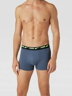 Bester Verkauf ? Puma Trunks Mit Label-Details Im 2er-Pack Modell 'Formstrip' - Rauchblau ?