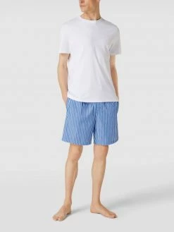 Am billigsten ? Christian Berg Men Pyjama-Shorts Mit Allover-Muster - Royalblau ?
