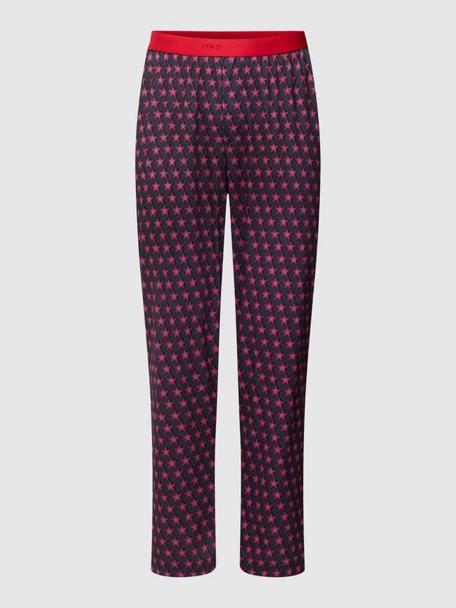Billig ⌛ Mey Pyjama-Hose Mit Allover-Muster Modell 'STAR' - Rot ? 1 Billig ⌛ Mey Pyjama-Hose Mit Allover-Muster Modell 'STAR' - Rot ?