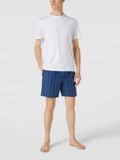 Großhandel ? Christian Berg Men Pyjama-Shorts Mit Allover-Muster - Marineblau ?