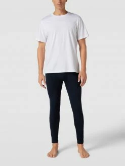 Bester Verkauf ? BOSS Pyjama-Hose Mit Label-Detail Modell 'Infinity' - Dunkelblau ✔️