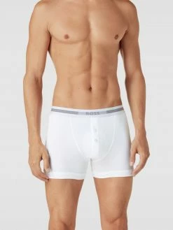 Bester Verkauf ? BOSS Trunks Mit Logo-Bund Modell 'Trunk' - Weiß ✔️